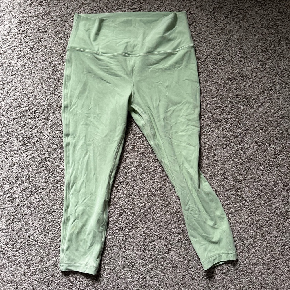 Green Lulu Lemon Leggings